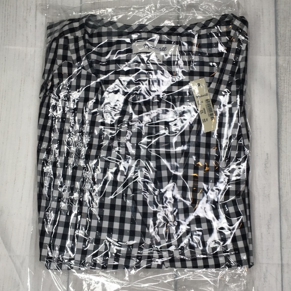 NWT Madewell Gingham Shirt S - Picture 3 of 5